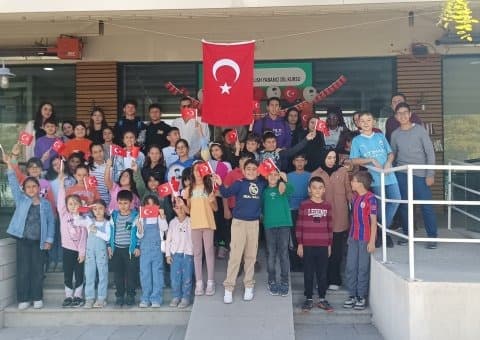 Dil kursu etkinliğimizden genel bir görünüm