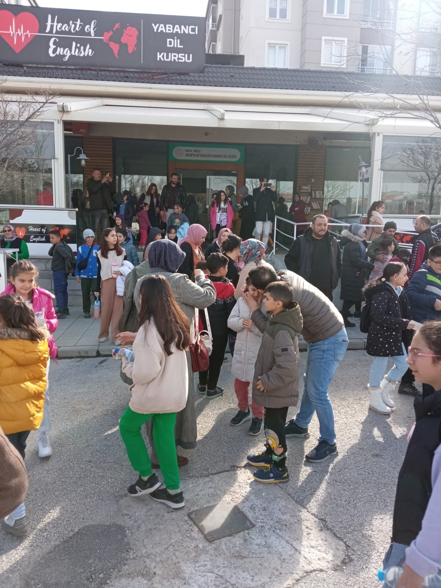 Öğrencilerimizle birlikte takım oyunu