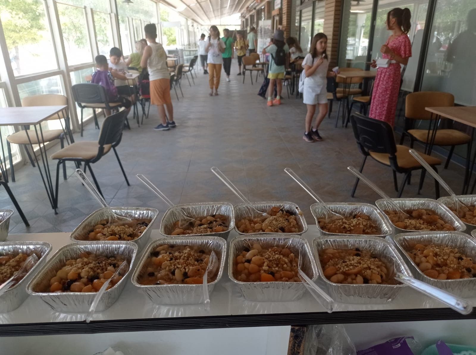 Öğrencilerimizle birlikte bir sanat atölyesi