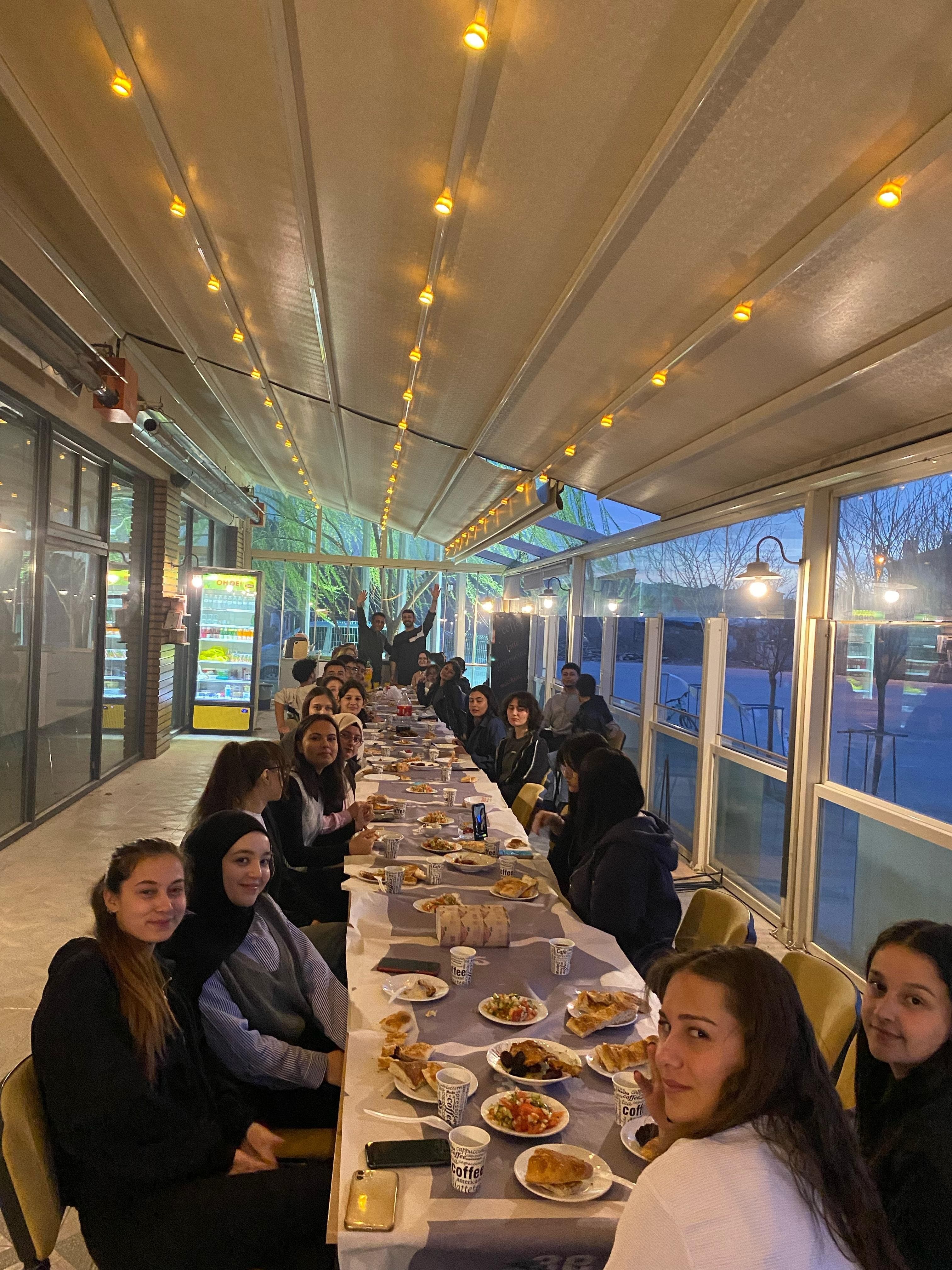 Öğrencilerimizle birlikte bir bilim fuarı